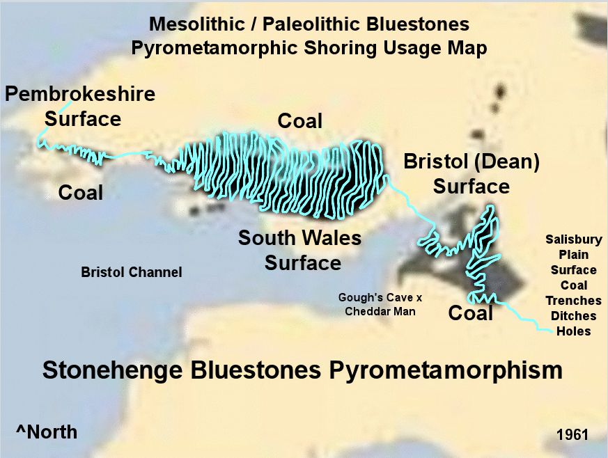 Bluestones' Route in Blue